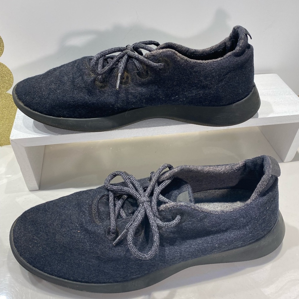 Allbirds Gray Wool Runner Sneakers
